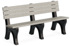 Style D - No Arms (shown with black base and weathered top) 